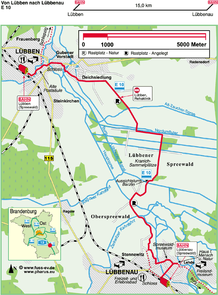 Europäischer Fernwanderweg E 10 : 