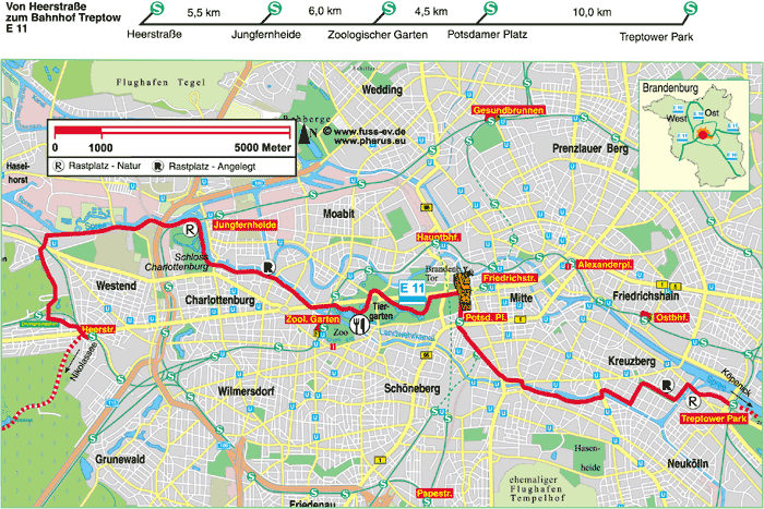 E11: Jungfernheide  –  Zoologischer Garten