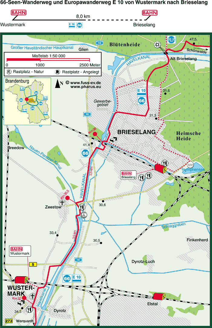 66: Wustermark  –  Brieselang