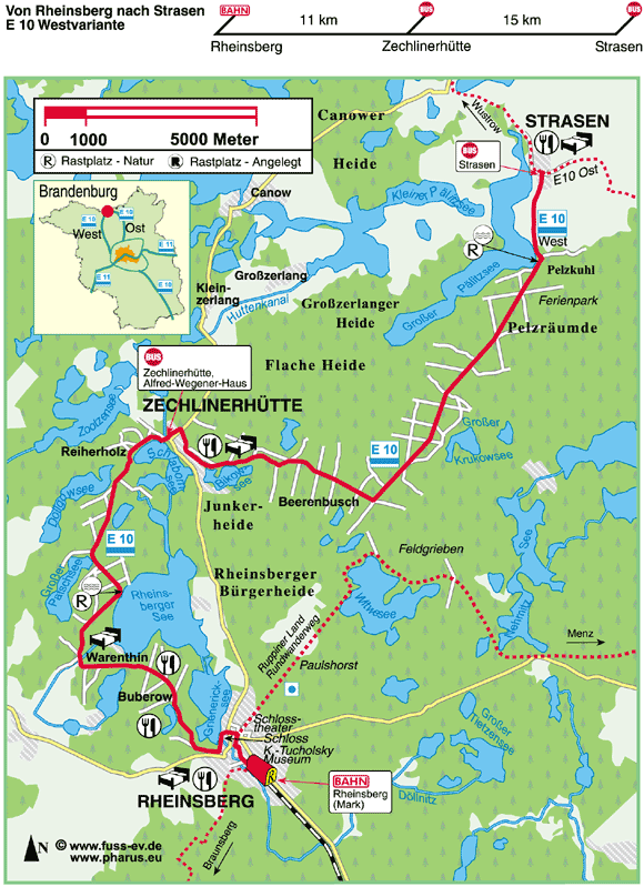 Europäischer Fernwanderweg E 10 : 