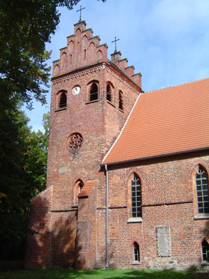 Kirche in Teupitz. Foto: Manfred Reschke, Wanderführer/Buchautor