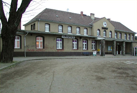 Bahnhof Frstenberg (Havel). Foto: Verkehrsverbund Berlin-Brandenburg GmbH (VBB)