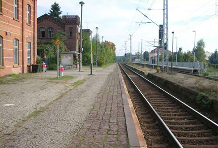 Bahnhof Halbe. Foto: Verkehrsverbund Berlin-Brandenburg GmbH (VBB)